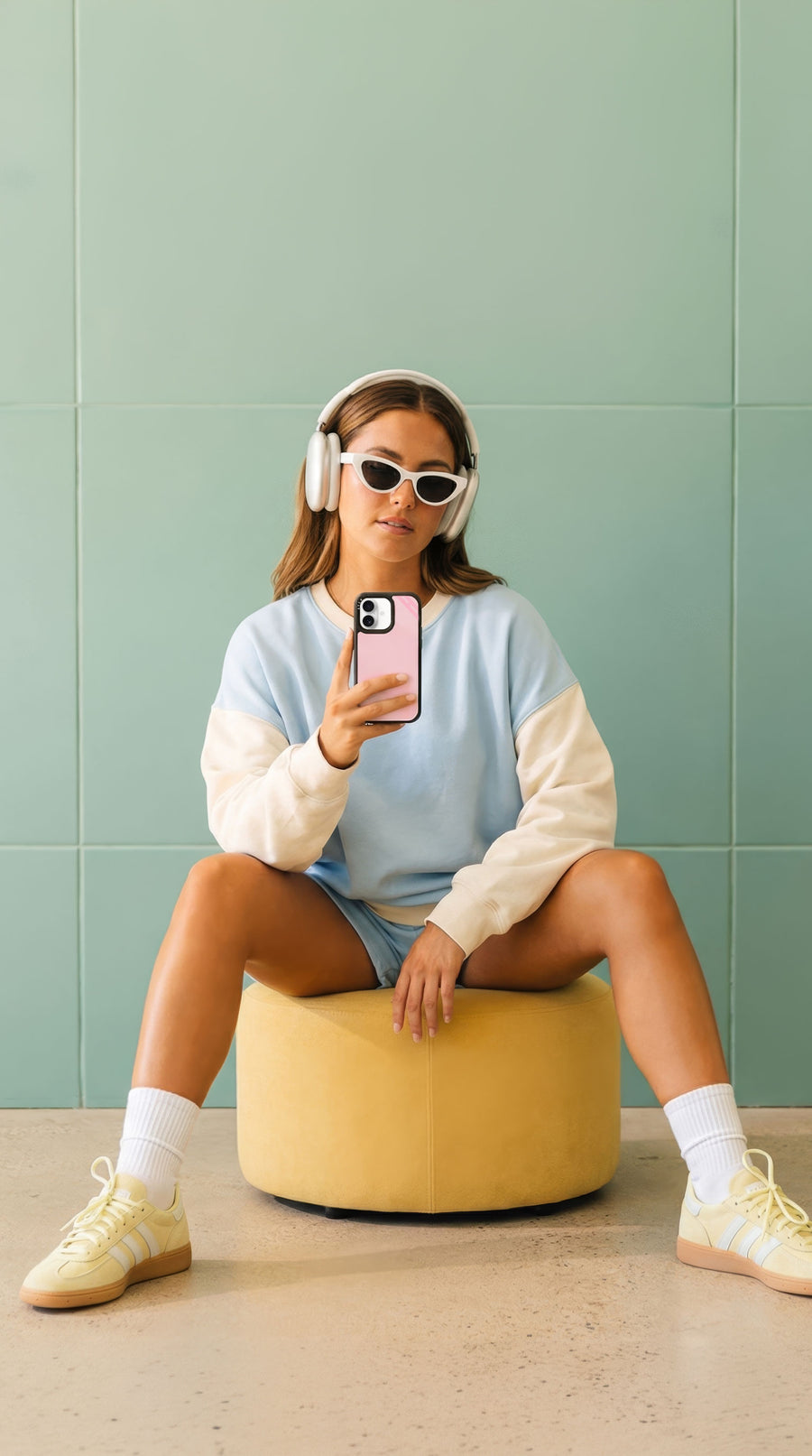 Blush Pink iPhone 17 case by Aych Cover - MagSafe compatible